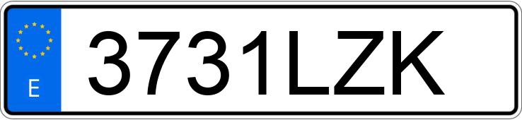 Numer rejestracyjny 3731LZK posiada RENAULT KADJAR Numer rejestracyjny 3731LZK posiada RENAULT KADJAR