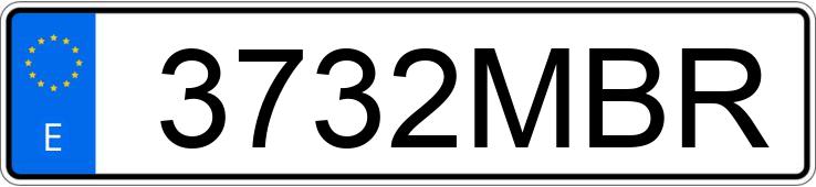 Numer rejestracyjny 3732MBR posiada CUPRA BORN