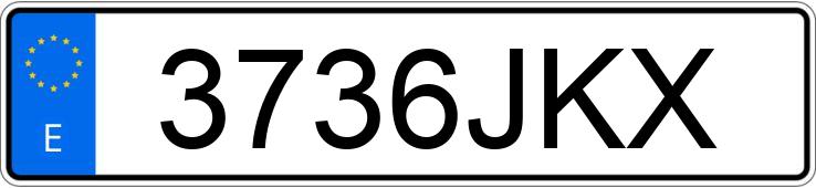 Numer rejestracyjny 3736JKX posiada MINI COUNTRYMAN