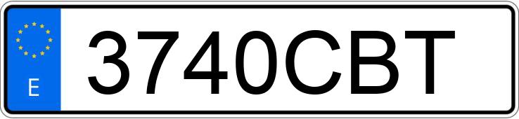 Numer rejestracyjny 3740CBT posiada AUDI A3 1.9 TDI ATTRACTION Numer rejestracyjny 3740CBT posiada AUDI A3 1.9 TDI ATTRACTION