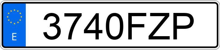 Numer rejestracyjny 3740FZP posiada FIAT DOBLO Numer rejestracyjny 3740FZP posiada FIAT DOBLO