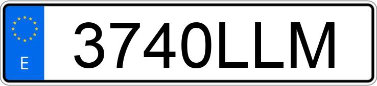 Numer rejestracyjny 3740LLM posiada VOLKSWAGEN T-ROC