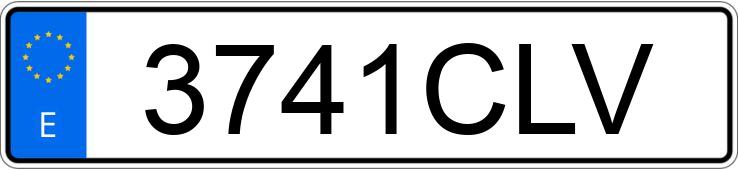 Numer rejestracyjny 3741CLV posiada FORD FIESTA