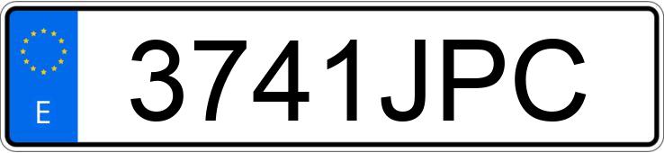 Numer rejestracyjny 3741JPC posiada RENAULT CLIO