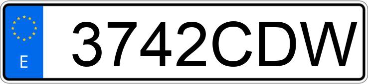 Numer rejestracyjny 3742CDW posiada FORD FOCUS Numer rejestracyjny 3742CDW posiada FORD FOCUS