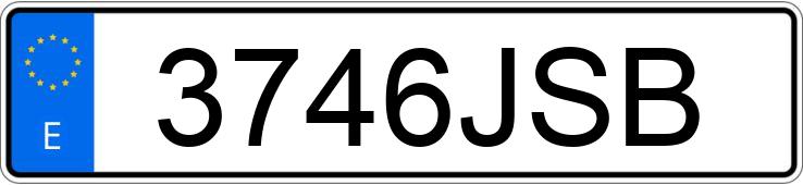 Numer rejestracyjny 3746JSB posiada MASERATI LEVANTE