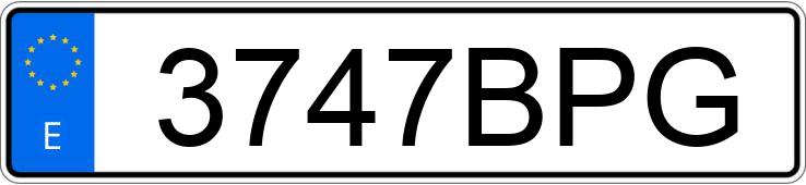 Numer rejestracyjny 3747BPG posiada RENAULT MEGANE Numer rejestracyjny 3747BPG posiada RENAULT MEGANE