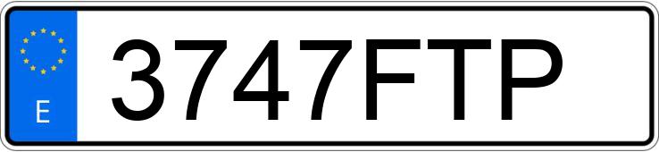 Numer rejestracyjny 3747FTP posiada MAZDA MAZDA3 Numer rejestracyjny 3747FTP posiada MAZDA MAZDA3
