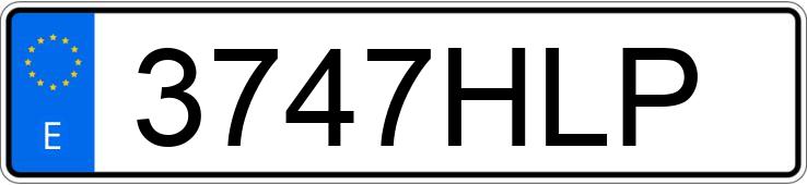 Numer rejestracyjny 3747HLP posiada VOLKSWAGEN EOS Numer rejestracyjny 3747HLP posiada VOLKSWAGEN EOS