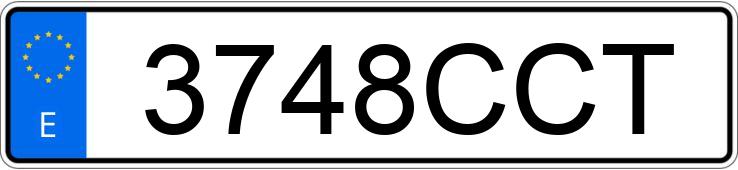 Numer rejestracyjny 3748CCT posiada FORD TRANSIT Numer rejestracyjny 3748CCT posiada FORD TRANSIT