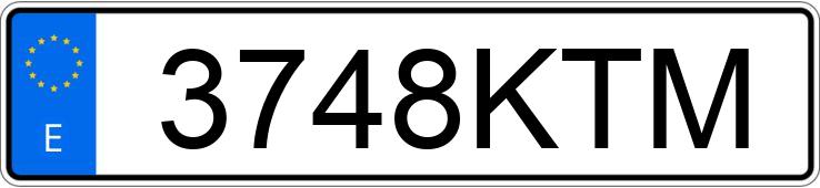 Numer rejestracyjny 3748KTM posiada AUDI A6 Numer rejestracyjny 3748KTM posiada AUDI A6