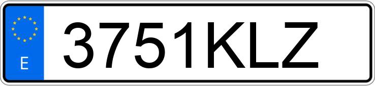 Numer rejestracyjny 3751KLZ posiada MERCEDES CLA (117) Numer rejestracyjny 3751KLZ posiada MERCEDES CLA (117)