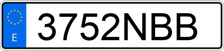 Numer rejestracyjny 3752NBB posiada TRIUMPH TIGER Numer rejestracyjny 3752NBB posiada TRIUMPH TIGER