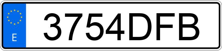 Numer rejestracyjny 3754DFB posiada CITROEN C3 Numer rejestracyjny 3754DFB posiada CITROEN C3