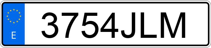 Numer rejestracyjny 3754JLM posiada PEUGEOT 208