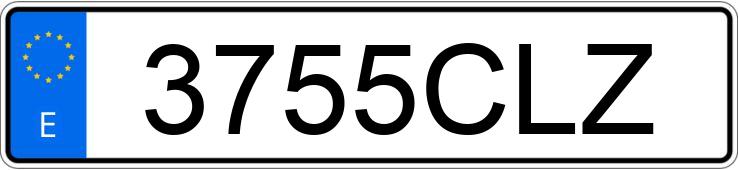 Numer rejestracyjny 3755CLZ posiada BMW SERIE 3 Numer rejestracyjny 3755CLZ posiada BMW SERIE 3