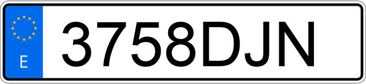 Numer rejestracyjny 3758DJN posiada SUBARU LEGACY Numer rejestracyjny 3758DJN posiada SUBARU LEGACY