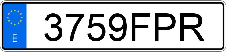 Numer rejestracyjny 3759FPR posiada MINI MINI Numer rejestracyjny 3759FPR posiada MINI MINI