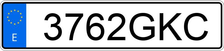 Numer rejestracyjny 3762GKC posiada LAND ROVER FREELANDER