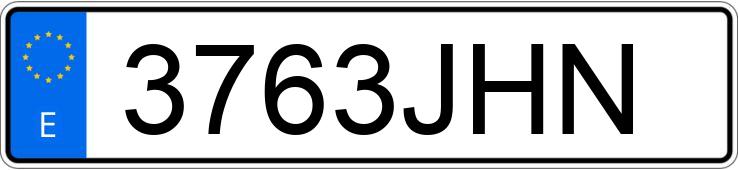 Numer rejestracyjny 3763JHN posiada NISSAN NOTE Numer rejestracyjny 3763JHN posiada NISSAN NOTE