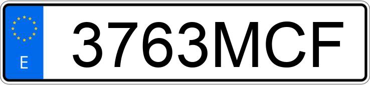 Numer rejestracyjny 3763MCF posiada VOLKSWAGEN GOLF Numer rejestracyjny 3763MCF posiada VOLKSWAGEN GOLF