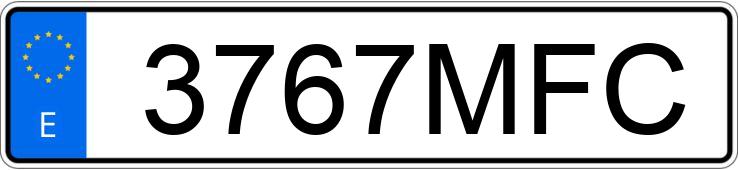 Numer rejestracyjny 3767MFC posiada RENAULT CAPTUR