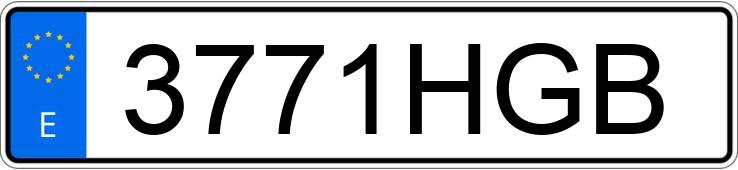 Numer rejestracyjny 3771HGB posiada FORD KUGA Numer rejestracyjny 3771HGB posiada FORD KUGA