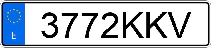 Numer rejestracyjny 3772KKV posiada JEEP COMPASS Numer rejestracyjny 3772KKV posiada JEEP COMPASS