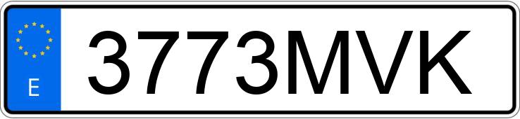 Numer rejestracyjny 3773MVK posiada VOLKSWAGEN TOUAREG Numer rejestracyjny 3773MVK posiada VOLKSWAGEN TOUAREG