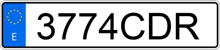 Numer rejestracyjny 3774CDR posiada FORD MONDEO