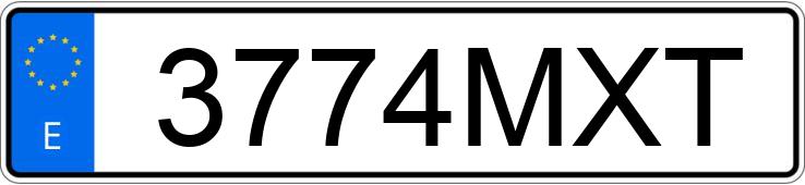 Numer rejestracyjny 3774MXT posiada KIA SPORTAGE Numer rejestracyjny 3774MXT posiada KIA SPORTAGE