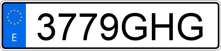 Numer rejestracyjny 3779GHG posiada SEAT IBIZA Numer rejestracyjny 3779GHG posiada SEAT IBIZA
