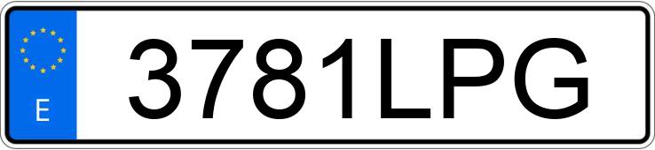 Numer rejestracyjny 3781LPG posiada MAZDA CX-30 Numer rejestracyjny 3781LPG posiada MAZDA CX-30