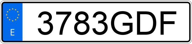 Numer rejestracyjny 3783GDF posiada FORD TRANSIT CONNECT Numer rejestracyjny 3783GDF posiada FORD TRANSIT CONNECT