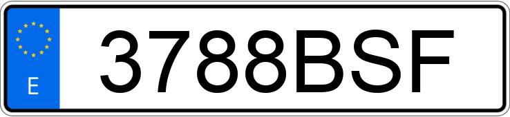 Numer rejestracyjny 3788BSF posiada PEUGEOT 306 Numer rejestracyjny 3788BSF posiada PEUGEOT 306