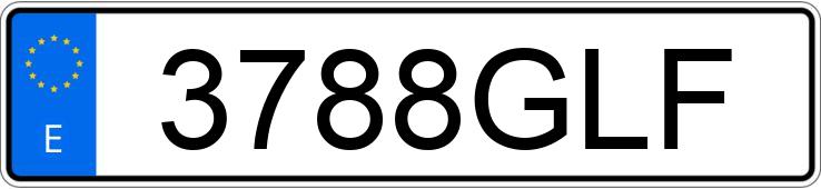 Numer rejestracyjny 3788GLF posiada OPEL VIVARO