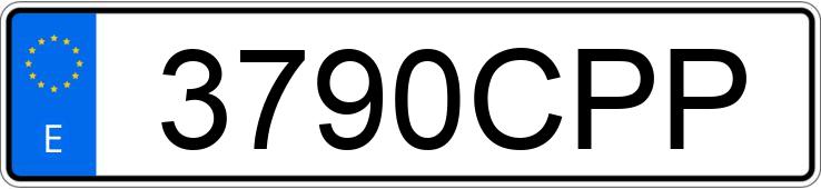 Numer rejestracyjny 3790CPP posiada VOLKSWAGEN GOLF GTI 1.9 TDI 150 EDIC.ESP.