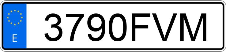 Numer rejestracyjny 3790FVM posiada PEUGEOT 207 Numer rejestracyjny 3790FVM posiada PEUGEOT 207