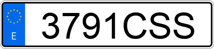 Numer rejestracyjny 3791CSS posiada MAZDA RX-8 Numer rejestracyjny 3791CSS posiada MAZDA RX-8