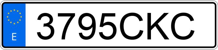 Numer rejestracyjny 3795CKC posiada VOLKSWAGEN GOLF Numer rejestracyjny 3795CKC posiada VOLKSWAGEN GOLF