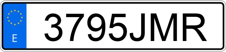 Numer rejestracyjny 3795JMR posiada NISSAN QASHQAI