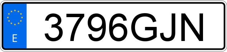 Numer rejestracyjny 3796GJN posiada AUDI A4 Numer rejestracyjny 3796GJN posiada AUDI A4