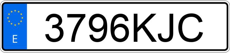 Numer rejestracyjny 3796KJC posiada CITROEN BERLINGO Numer rejestracyjny 3796KJC posiada CITROEN BERLINGO