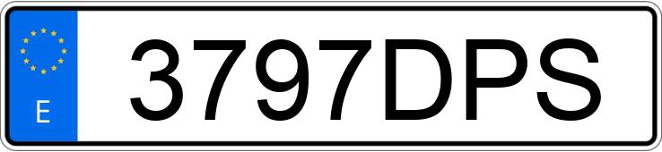 Numer rejestracyjny 3797DPS posiada PEUGEOT 406