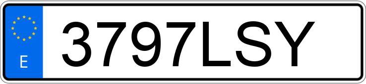 Numer rejestracyjny 3797LSY posiada PEUGEOT 208 Numer rejestracyjny 3797LSY posiada PEUGEOT 208