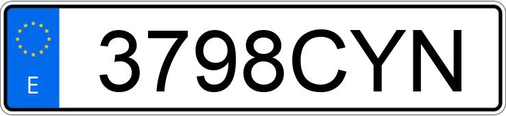 Numer rejestracyjny 3798CYN posiada BMW SERIE 3 Numer rejestracyjny 3798CYN posiada BMW SERIE 3