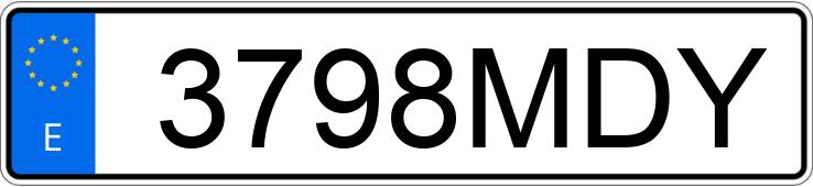 Numer rejestracyjny 3798MDY posiada RENAULT PREMIUM LANDER