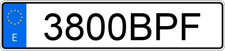 Numer rejestracyjny 3800BPF posiada VOLKSWAGEN PASSAT Numer rejestracyjny 3800BPF posiada VOLKSWAGEN PASSAT