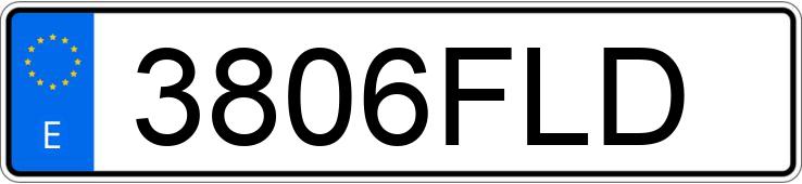 Numer rejestracyjny 3806FLD posiada RENAULT TRAFIC Numer rejestracyjny 3806FLD posiada RENAULT TRAFIC