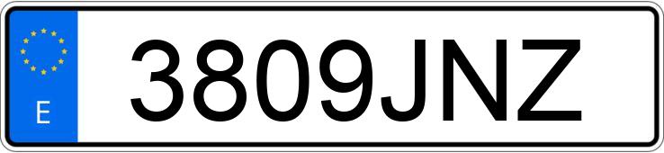 Numer rejestracyjny 3809JNZ posiada MERCEDES V (638-639-447) Numer rejestracyjny 3809JNZ posiada MERCEDES V (638-639-447)